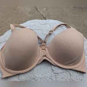 Victoria Secret Racerback Demi Nude Bra Size 34DD